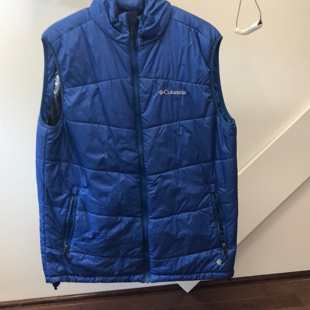 Mens Large Omni Heat Puffy Vest